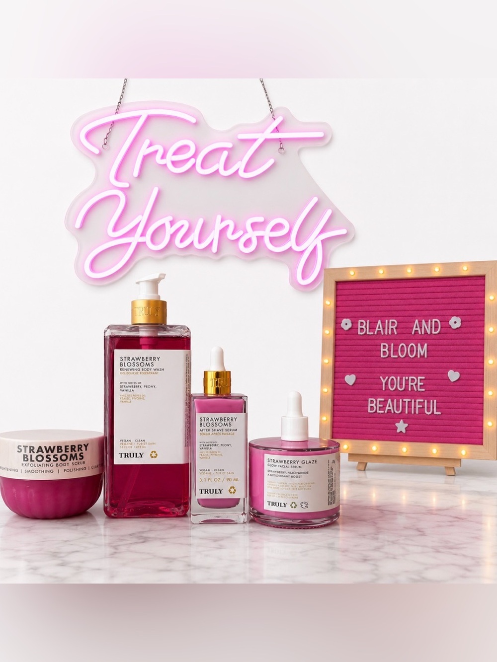 Truly Beauty Strawberry Blossoms Bundle